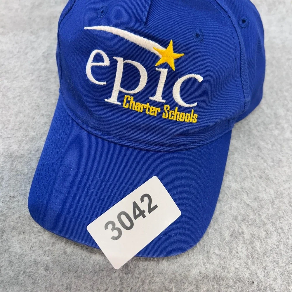 Epic Charter Schools Unisex Blue Port & Company Baseball Hat Adjustable OSFA